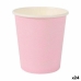 Glassæt Algon Engangsanvendelse Pap Pink 20 Dele 120 ml (24 enheder)