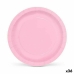 Tallriksset Algon Engångsanvändning Papp 20 cm Rosa 10 Delar (36 antal)