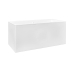 Bloempot Elho 59 x 30 x 29 cm Wit Plastic Rechthoekig Modern