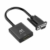 Adapter VGA naar HDMI met Audio Ewent EW9866