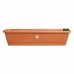 Bloempot Elho 20 x 78 x 17 cm Bruin Plastic Vierkant