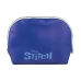 Travel Vanity Case Stitch Blue Polyurethane