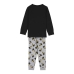 Pijama Infantil Looney Tunes Negru