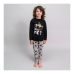 Pijama Infantil Looney Tunes Negru