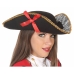 Hatt Svart Voksne unisex Piratene