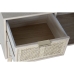 ТВ шкаф DKD Home Decor Многоцветен Естествен Дърво от пауловния Дървен MDF 120 x 42 x 60 cm