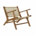 Lenestol DKD Home Decor MB-182316 Naturell Teak Lysebrun Rotting (69 x 78 x 68 cm)