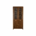 Eκθεσιακό σταντ DKD Home Decor 85 x 42 x 190 cm Κρυστάλλινο Χρυσό Καφέ ξύλο ακακίας