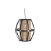 Φωτιστικό Οροφής DKD Home Decor Καφέ Μαύρο Bamboo 50 W 34 x 34 x 35 cm