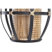 Φωτιστικό Οροφής DKD Home Decor Καφέ Μαύρο Bamboo 50 W 34 x 34 x 35 cm