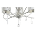 Lámpara de Techo DKD Home Decor Blanco Multicolor Transparente Metal 25 W Shabby Chic 220 V 54 x 54 x 37 cm