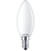 Bec LED Philips Lumânare E 6,5 W 60 W E14 806 lm 3,5 x 9,7 cm (4000 K)