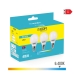 Pack of 3 LED bulbs EDM 98202 G 35 W 5 W 50 W E14 400 lm Ø 4,5 x 8 cm (6400 K)