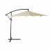 Umbrelă de soare DKD Home Decor Bež Poliester Jeklo (300 x 300 x 250 cm)