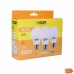 Set van 3 ledlampen EDM 98206 F 60 W 10 W 68 W E27 810 Lm 932 Lm Ø 6 x 10,8 cm (3200 K)