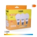 Pack of 3 LED bulbs EDM 98206 F 60 W 10 W 68 W E27 810 Lm 932 Lm Ø 6 x 10,8 cm (3200 K)