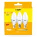 Pack of 3 LED bulbs EDM 98204 G 35 W 5 W 50 W E14 400 lm Ø 3,6 x 10 cm (3200 K)