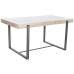 Mesa de Jantar Home ESPRIT Branco Cinzento Natural Metal 150 x 85 x 75 cm