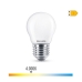 LED Izzók Philips Gömbölyű E 6,5 W E27 806 lm 4,5 x 7,8 cm (4000 K)