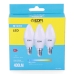 Pack de 3 bombillas LED EDM 98205 G 35 W 5 W 50 W E14 400 lm Ø 3,6 x 10 cm (6400 K)