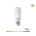 Bombilla LED EDM 98841 E 10 W E27 1100 Lm Ø 4 x 10,7 cm Tubular (6400 K)