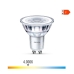 Bec LED Philips F 4,6 W GU10 390 lm 5 x 5,4 cm (4000 K)