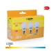 Pack of 3 LED bulbs EDM 98200 G 35 W 5 W 50 W E14 400 lm Ø 4,5 x 8 cm (3200 K)