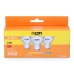 Pack de 3 bombillas LED EDM 98208 F 5 W 45 W GU10 450 lm Ø 5 x 5,5 cm (3200 K)