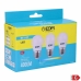 Pack de 3 bombillas LED EDM 98203 G 35 W 5 W 50 W E27 400 lm Ø 4,5 x 8 cm (6400 K)