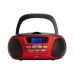 Radio met cd- en mp3-speler en Bluetooth Aiwa BBTU300RD    5W Rood Zwart