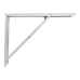 Escuadra Fepre Plegable Abatible Acero Blanco (40 x 52 cm)