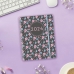 Agenda Finocam Ikon 2023-2024 Blommor 15,5 x 21,2 cm Multicolour