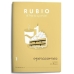 Bilježnica za matematiku Rubio Nº1 A5 Španjolski 20 Listovi (10 kom.)