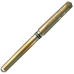 Penna a inchiostro liquido Uni-Ball Signo Broad UM-153 W Dorato 0,6 mm (12 Pezzi)