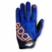 Mechanic's Gloves Sparco  MECA III Modra Velikost XL