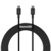 Cavo USB C Baseus Superior Nero 1 m