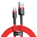 Kabel USB A naar USB C Baseus Cafule Rood 24 2 m