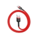 Kabel USB A naar USB C Baseus Cafule Rood 24 2 m