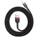 Kabel USB naar Lightning Baseus CALKLF-C19 Zwart 2 m