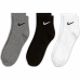 Αθλητικές Κάλτσες Nike Everyday Lightweight Γκρι 3 ζευγάρια