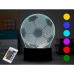 LED-lampe iTotal Football 3D Multifarvet