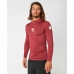 Tričko na koupání Rip Curl  Corps Červený Kaštanová Pánský