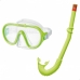 Ochelari de Scufundare cu Tub Intex Adventurer Verde