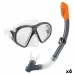 Ochelari de Scufundare cu Tub Intex Reef Rider Albastru