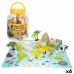 Set de Figuras de Animales Colorbaby 19 piezas Granja Plástico 13 x 8 x 3 cm (6 Unidades)