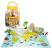 Set de Figuras de Animales Colorbaby 19 piezas Granja Plástico 13 x 8 x 3 cm (6 Unidades)