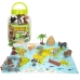 Dyrefigurer Colorbaby 19 Dele Jungle Plastik 14 x 6 x 5 cm (6 enheder)