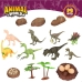 Playset Colorbaby 19 Części 6 Sztuk 17 x 9 x 6 cm Dinozaury