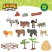 životinjskih figura Colorbaby 19 Dijelovi Džungle Plastika 14 x 6 x 5 cm (6 kom.)