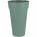 Vaso EDA Verde Ø 48 cm Plástico Redondo Moderno